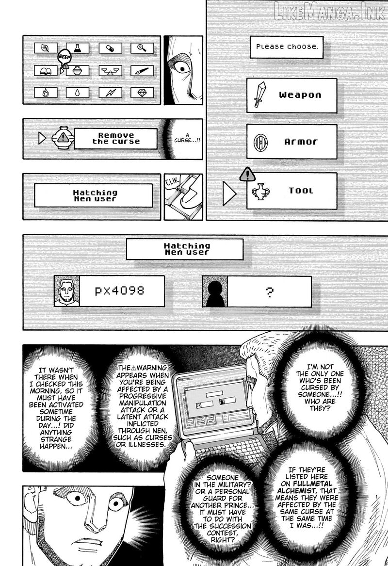 Hunter x Hunter, Chapter 415 image 02